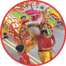 Non-fiction: Happy New Year! China Chinese New Year is a long celebration. It lasts for 15 days. This year, the holiday starts on February 14. Parades are held on the last day.