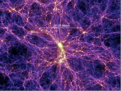 Structure of the cosmic web and the