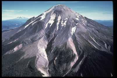 The magma then cools and hardens as it falls back to the earth, forming a cinder cone. In many cases, cinder cones form on the sides of a larger volcano.