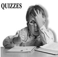 In-Class Quizzes 4 in-class quizzes: cover material since the last exam closed-book, closed-notes multiple choice,