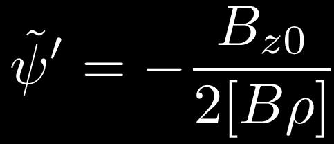The rotational transformation to the Larmor Frame can be effected by integrating the equation for Here, is some value of s where the initial conditions are taken.