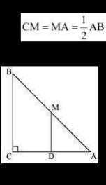 It is given that M is the mid-point of AB and MD BC.