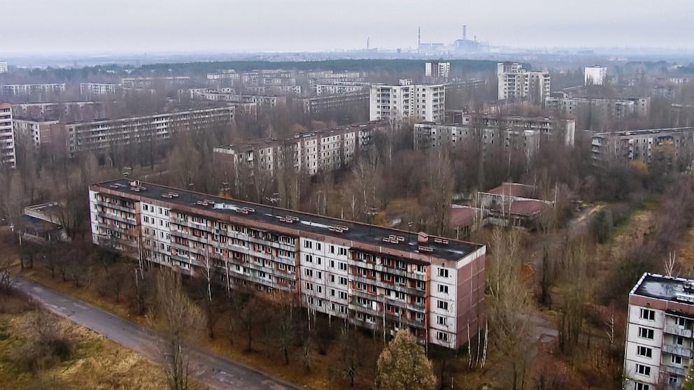 Abandoned city of Pripyat, Ukraine