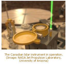 The Lidar Instrument (Page 324) Lidar (Light Detection and Ranging) is an instrument that uses a