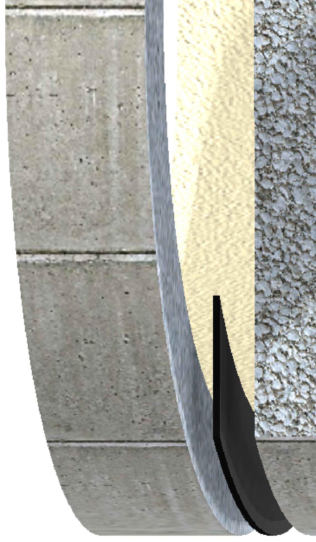 held in the correct location within the concrete. eck thickness same as shaft. Top surface shall be flat to class finish (0). ngle to match the finished top surface. tem.