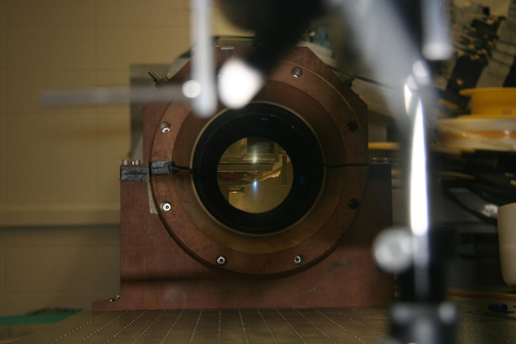 Laboratory optical characterization presently underway System