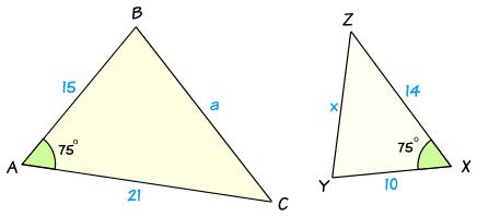 Exam Review Trignmetry (Tyler, Chris, Hafsa, Nasim, Paniz,Tng) Similar Triangles Prving Similarity (AA, SSS, SAS) ~ Tyler Garfinkle 3 Types f Similarities: 1.