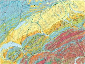 information. Nominal data examples Example: Geological maps are based on nominal data. Geological maps reveal the distribution of different geological pattern.