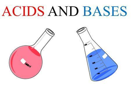 The definitions of acids and