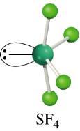VSEPR: 5 Electron Groups Class # of atoms bonded to # lone pairs on Arrangement of electron pairs AB 5 5 0 trigonal AB 4 E 4 1 trigonal
