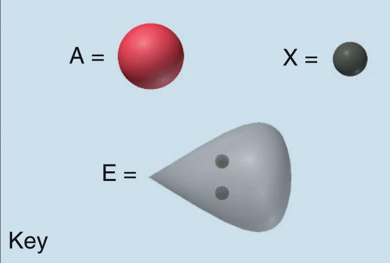 Classification Notation A = central atom X m = bonded