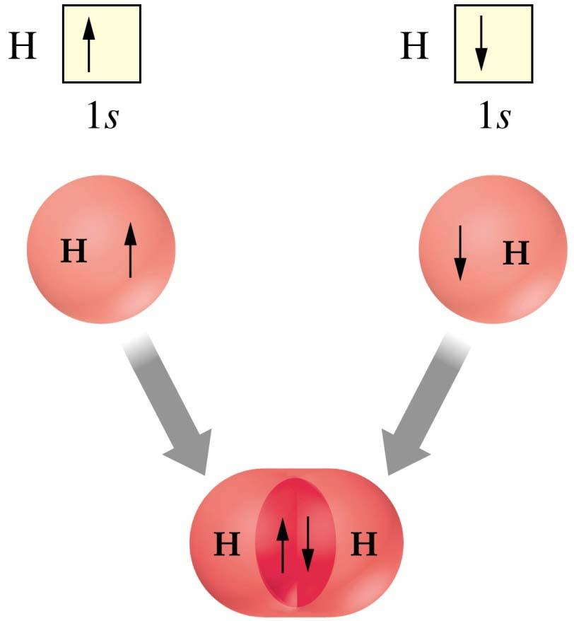 How do atoms share electrons between their valence shells?