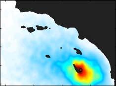[22] Within the SB Channel, Lagrangian PDFs show the highest value at Chinese Harbor (site 83) on the northeastern side of Santa Cruz Island.