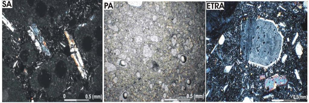 470 M. Tapan magmatically corroded, displaying sieve texture and they display alteration to clay minerals and serisite (Oyan, 2011; Oyan et al. 2011). Fig. 1.
