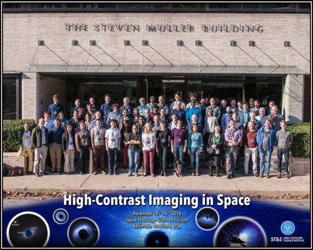 Figure 1: High-Contrast Imaging in Space workshop photograph.