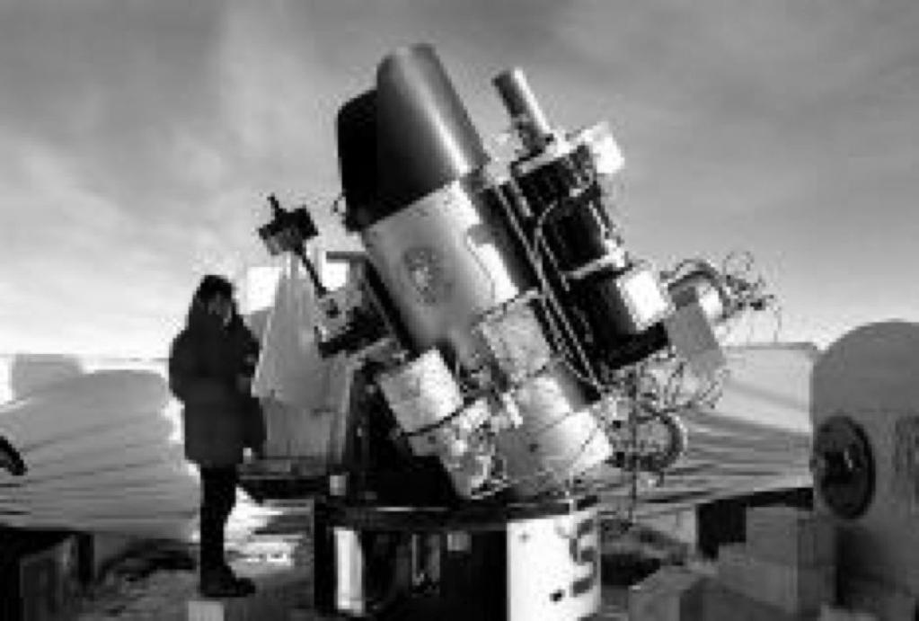 Infrared Telescopes INFRARED can be absorbed by molecules like H 2 0, CO 2, CO, etc.