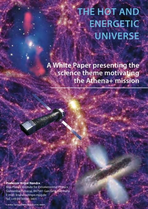 Athena The next european X-ray observatory part of ESA Cosmic Vision A quantum leap forward in X-ray astronomy A powerful versatile observatory Contribution from US and Japan A large community with