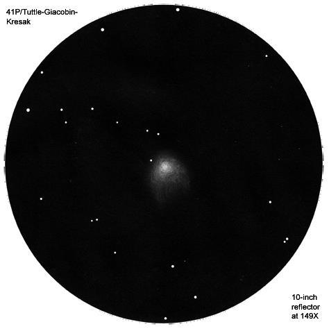 LETS GO PICK A COMET! Observations by Cloudynights Member: Archernar Sky conditions Not very good, but transparency was satisfactory for attempting comet observations.
