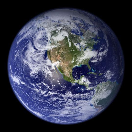 Earth: The Blue Marble Water exists on Earth s surface in 3 forms: Solid Vapor Liquid Water plays a key