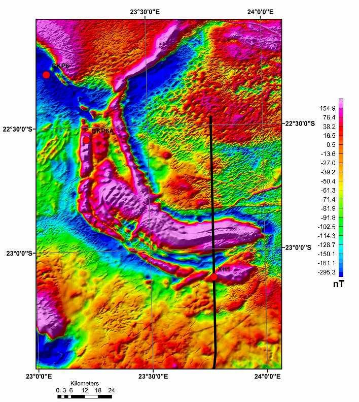 Geophysical Case Histories 3D Geometry of the Xade Complex inferred from Gravity and Magnetic Data 1. British Geological Survey, Edinburgh, United Kingdom Paper 92 Pouliquen, G. [1], Key, R.