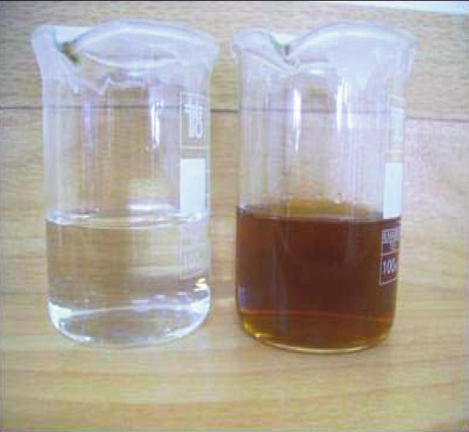 Results and Discussion Silver reduction It is well known that silver nanoparticles exhibit a yellowish-brown color in aqueous solution due to excitation of surface plasmon vibrations in silver