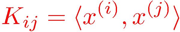 Kernel Least-squares Linear Regression Recall L2-regularized linear regression: Rearranging, Define: Rearrange