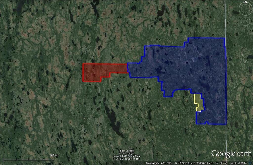 Exploration Overview Activity in Ontario- nil outside of Detour Gold Claims Tri Origin claims Detour Gold Corporation claims The lack of exploration in