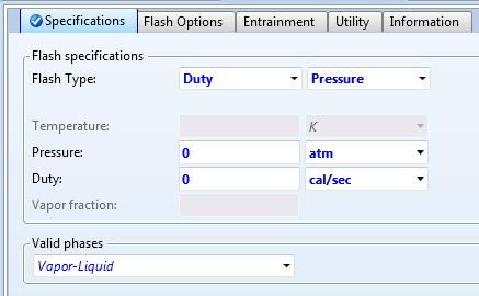 4.18. Configure/Specify Flash Drum (FLSH-100).