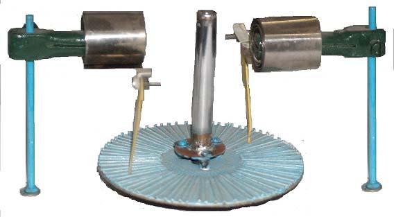 Alternatively, the helio thermic motor with bimetallic propeller and pawl is presented