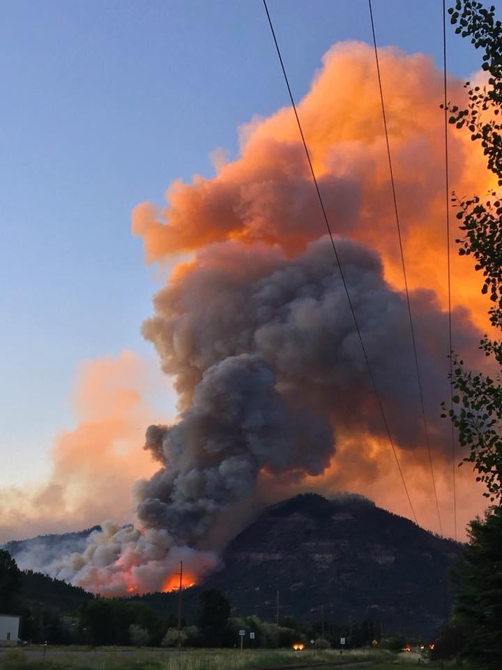 COLORADO CLIMATE CENTER Wildfire Season List of major