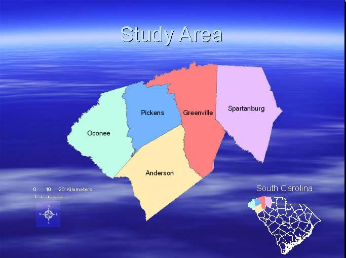 STUDY AREA Figure 3: Study Area: