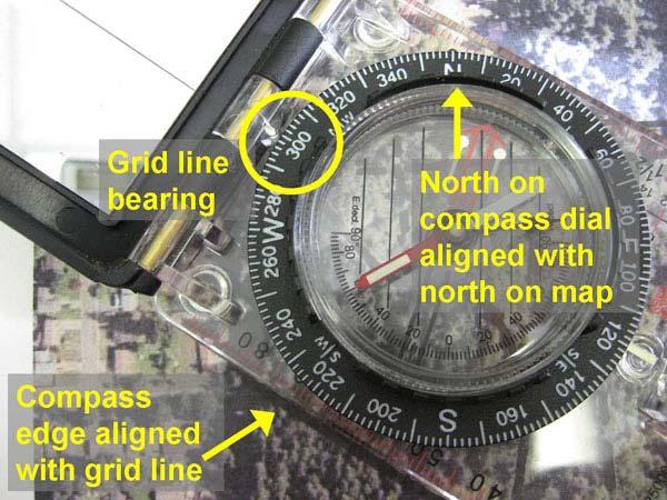 Once declination is set, your compass will now automatically account for the differences between true north and magnetic north and your compass will point to true directions based on your specific