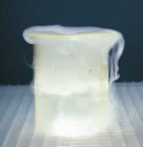 During this process, known as sublimation, the surface particles of the solid gain enough energy to become a gas. One example of a substance that undergoes sublimation is dry ice.