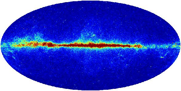 The Fermi Gamma-Ray Sky Data taken from August 4, 2008 to December