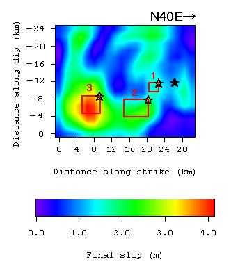(1999) (Fig.5), ground motions at two CEORKA sites in Kobe, KBU and MOT, are simulated. Site amplification factors estimated by Nozu and Nagao (2005) for these sites were used.