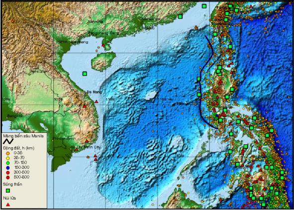 the Vietnamese coast has a specific situation as if it is blocked inside the East Vietnam sea, which is surrounded bychinese continen JOINT SYMPOSIUM ON SEISMIC HAZARD ASSESSMENT SENDAI, JAPAN
