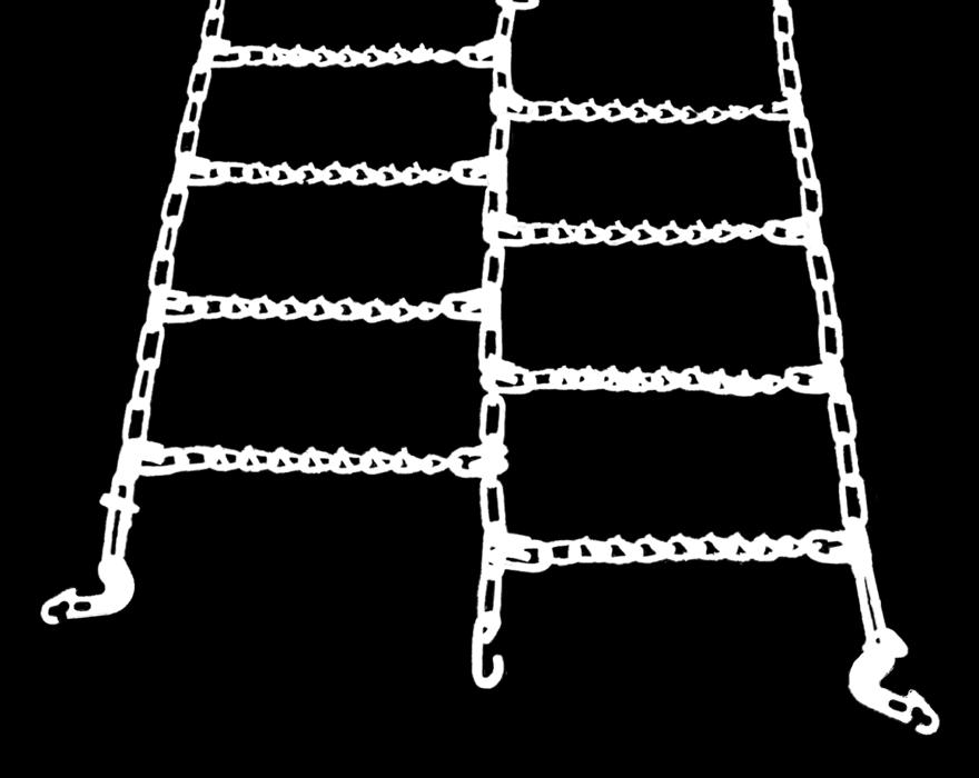1. Fastener (boomer) Joins and secures the ends of the chain together. 2.