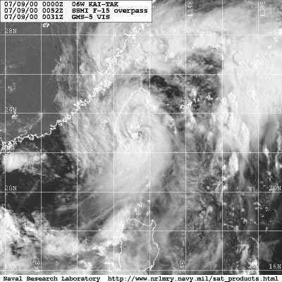 Tropical Cyclone over the East