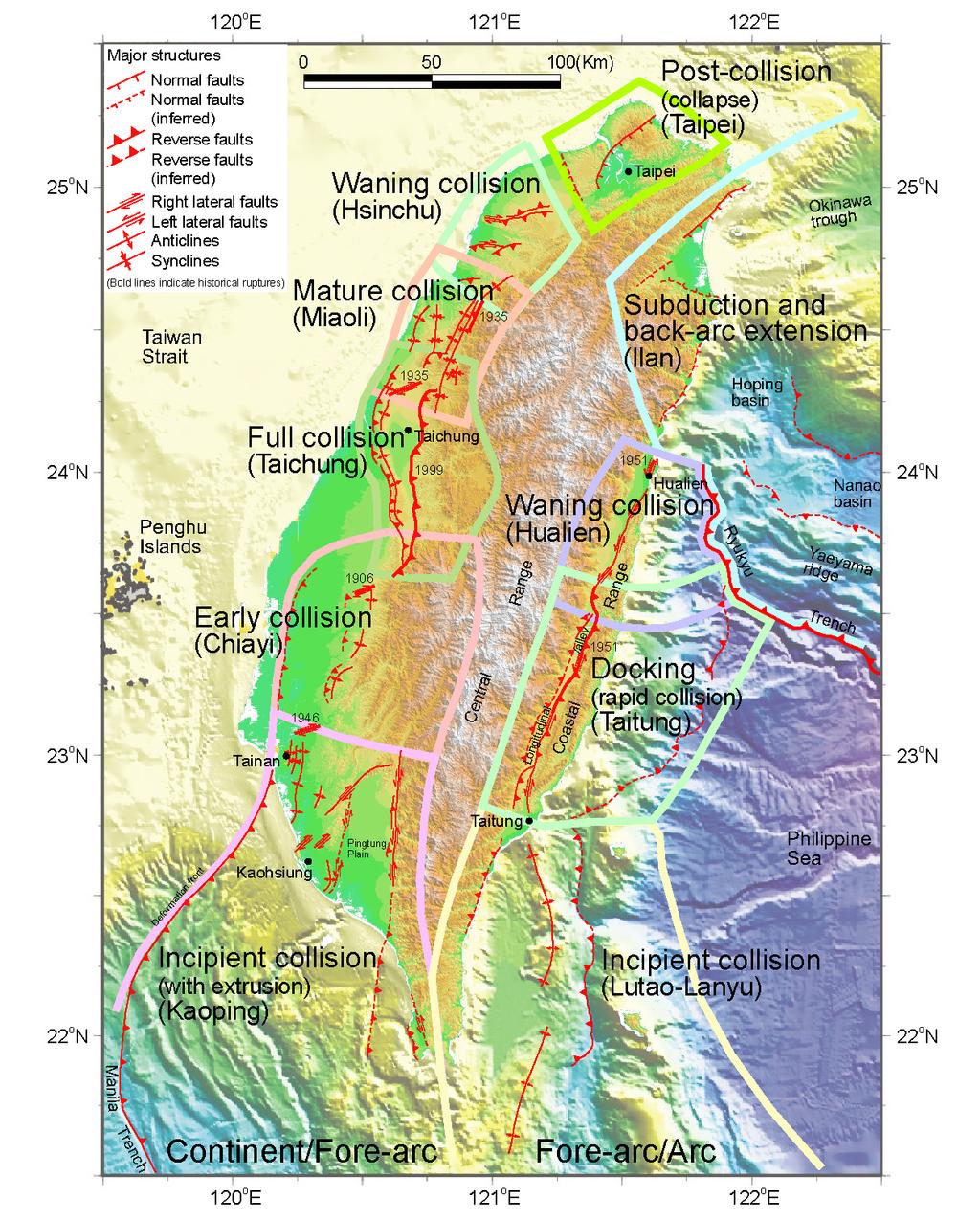 Active Fault Mapping