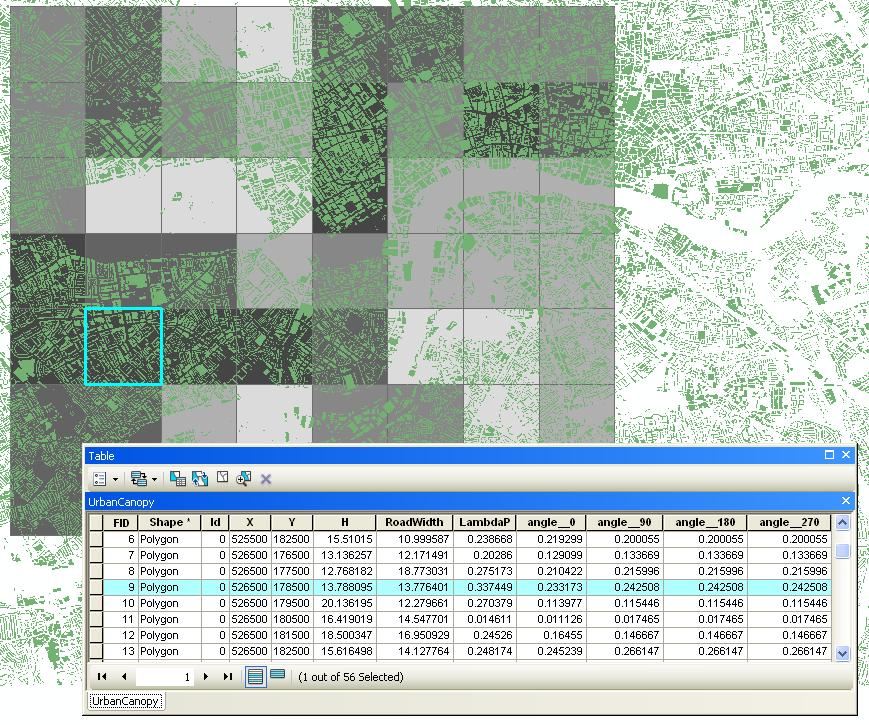 SECTION 2 - Using the Urban Canopy Tool Lambda F 180 recalculated 0-0.05 0.05-0.08 0.08-0.10 0.10-0.15 0.