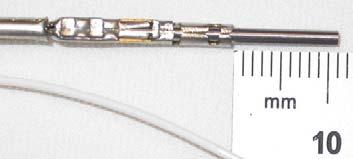 equal size W (Thoriated) probes l=.99 cm, d=.16 cm, As=.