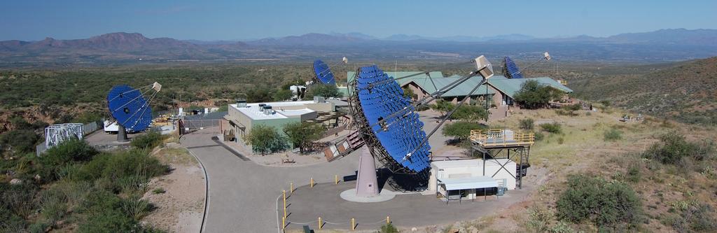 Figure 6: VERITAS telescopes at the Fred Lawrence Whipple Observatory, Tucson,