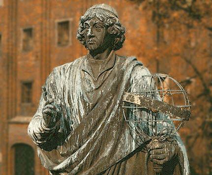 How did Copernicus challenge the Earth-centered idea?