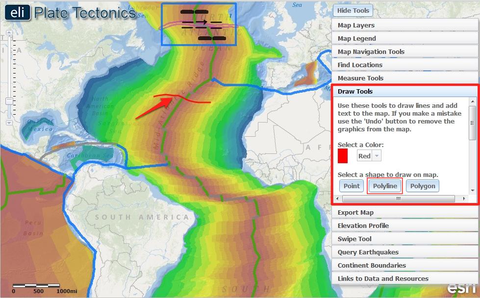 Tectonics Investigation 5: Teacher Guide 10 p. Next, students will trace more fracture zones in the Atlantic Ocean by looking for patterns of offset ocean floor ages. q.