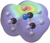 The electrostatic potential maps in Figure 25.1 show the polar and bonds in 3 2 (methylamine) and ( 3 ) 3 (trimethylamine).