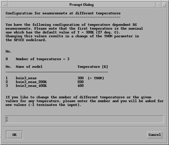 Using IC-CAP Files for Temperature Modeling Setting up Measurements at Different Temperatures The extraction of the temperature model parameters requires that measurements at different temperatures