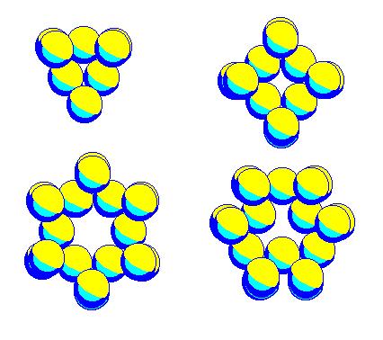 Cyclosilicates contain rings of tetrahedra
