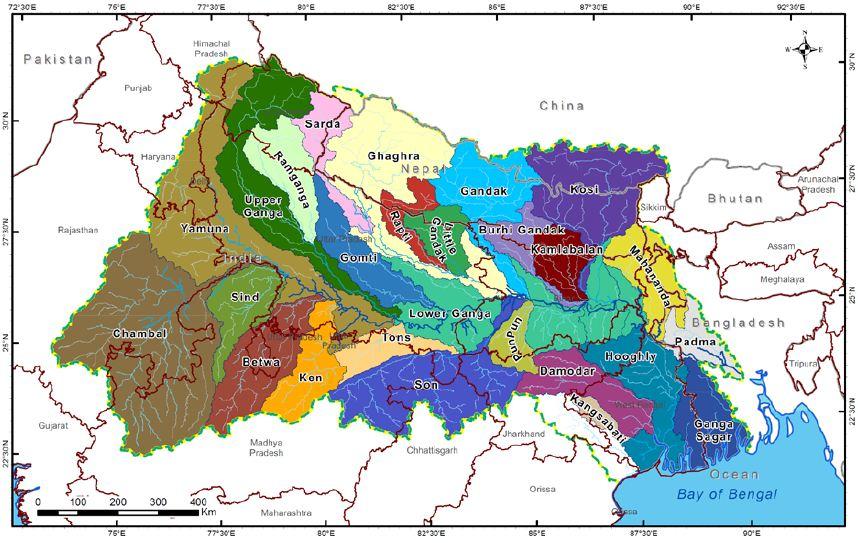 Ganga Basin SWAT Hydrological Modelling - Details This work was supported by : EU Seventh Framework Programme World bank Tools used Modelling: SWAT (Soil and Water Assessment Tool) Data used Digital