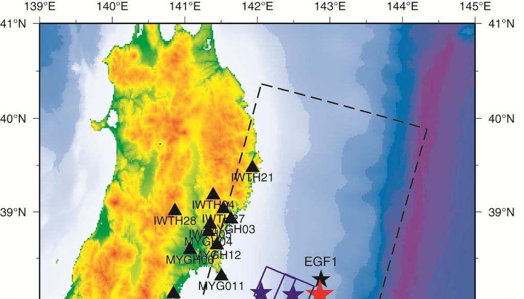 STRONG MOTION GENERATION AREAS Strong motion seismology, an academic field that advanced rapidly after the 1995 Hyogo-ken Nanbu (Kobe) earthquake, tells us that slip distribution on a fault plane is