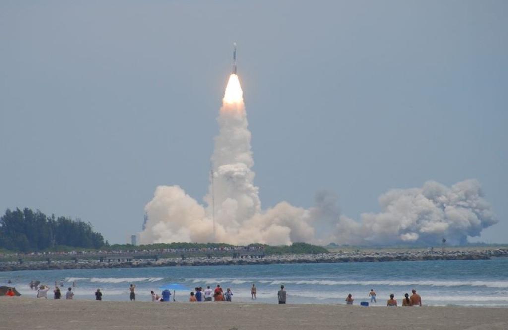 and then Launch June 2008 from Cape Canaveral Circular